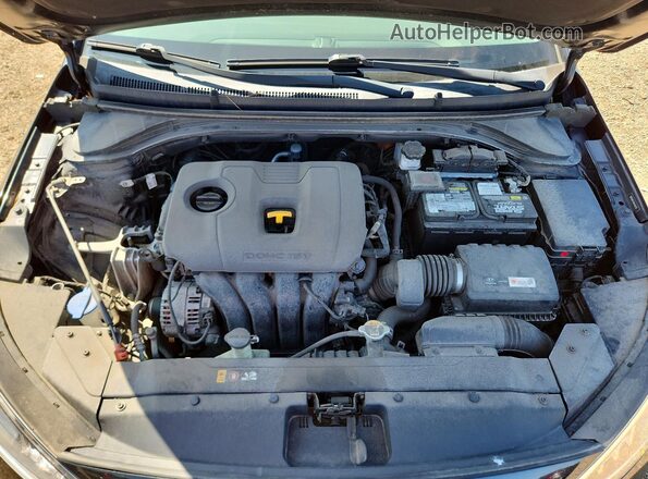 5NPD84LF4KH434235 2019 HYUNDAI ELANTRA Black Widok wnętrza z tyłu