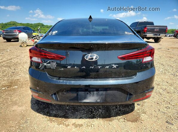 5NPD84LF4KH434235 2019 HYUNDAI ELANTRA Black Widok z tyłu