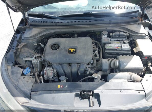 5NPD84LF4KH455537 2019 HYUNDAI ELANTRA Black Widok z tyłu