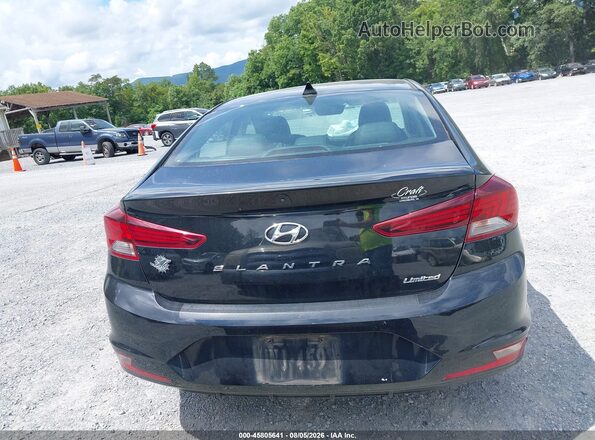 5NPD84LF4KH455537 2019 HYUNDAI ELANTRA Black 