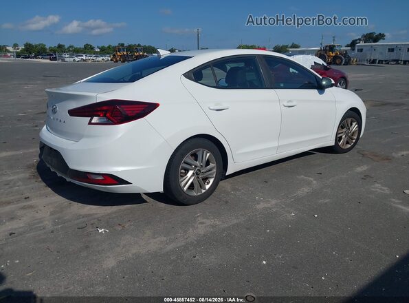 5NPD84LF4KH458941 2019 HYUNDAI ELANTRA White Tył prawy