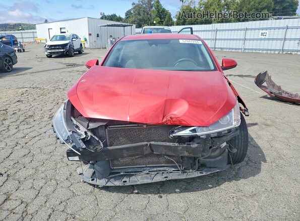 5NPD84LF4KH480115 2019 HYUNDAI ELANTRA Red Вид спереду