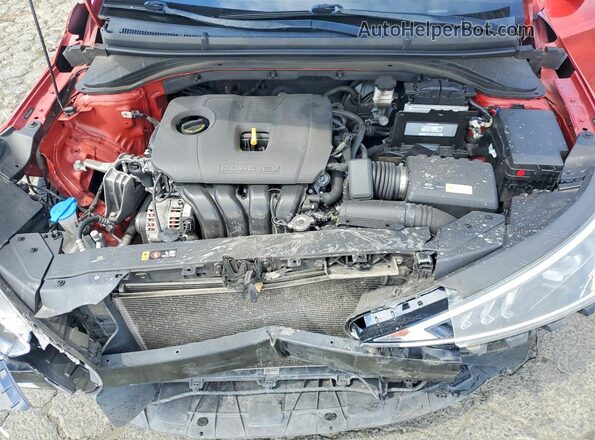 5NPD84LF4KH480115 2019 HYUNDAI ELANTRA Red Вид задньої частини салону