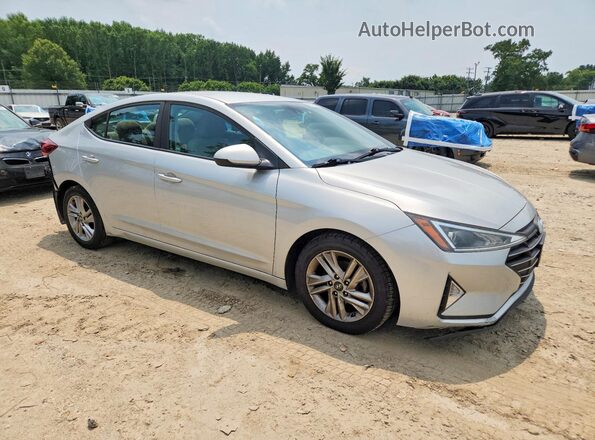5NPD84LF4LH506715 2020 HYUNDAI ELANTRA Серебряный Передняя правая четверть