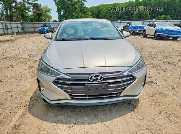 5NPD84LF4LH506715 2020 HYUNDAI ELANTRA Серебряный Вид спереди