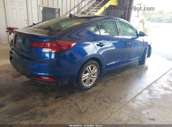 5NPD84LF4LH514538 2020 HYUNDAI ELANTRA Синий Задняя правая четверть
