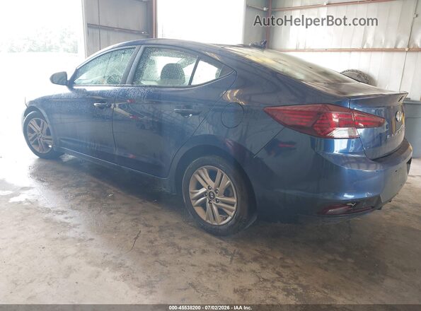 5NPD84LF4LH514538 2020 HYUNDAI ELANTRA Синий Задняя левая четверть