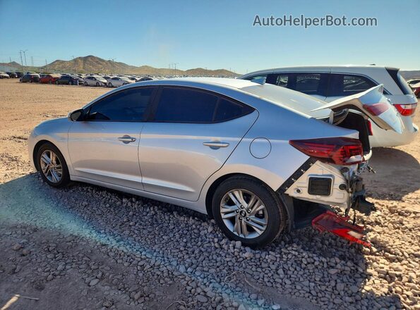 5NPD84LF4LH514572 2020 HYUNDAI ELANTRA Серебряный Задняя левая четверть