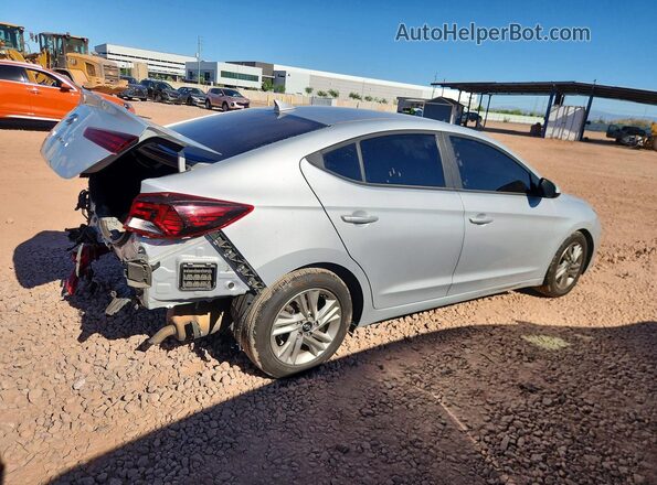 5NPD84LF4LH514572 2020 HYUNDAI ELANTRA Серебряный Задняя правая четверть