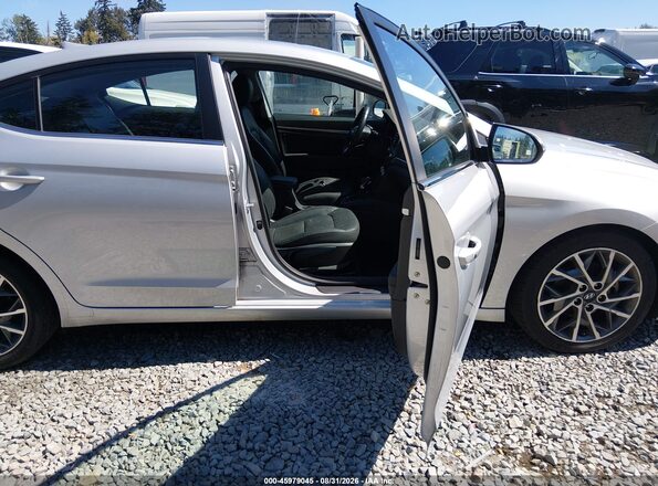5NPD84LF4LH517715 2020 HYUNDAI ELANTRA Silver Вид салону спереду