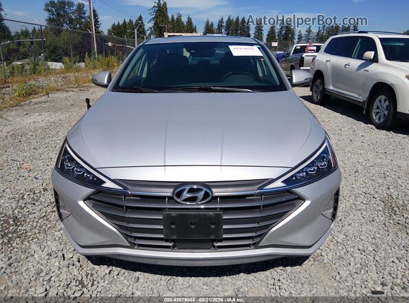 5NPD84LF4LH517715 2020 HYUNDAI ELANTRA Silver Вид задньої частини салону