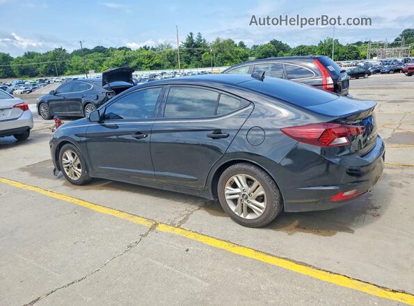 5NPD84LF4LH519741 2020 HYUNDAI ELANTRA Black უკანა მარცხენა