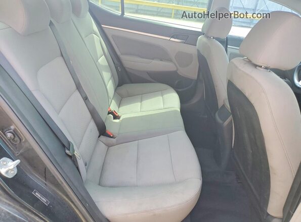 5NPD84LF4LH519741 2020 HYUNDAI ELANTRA Black უკანა სავარძლების ხედი