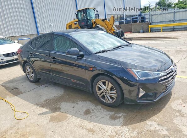5NPD84LF4LH519741 2020 HYUNDAI ELANTRA Black წინა მარჯვენა