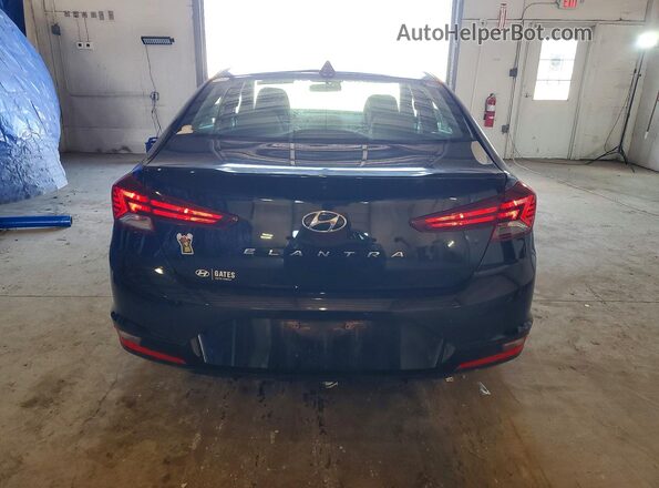 5NPD84LF4LH546227 2020 HYUNDAI ELANTRA Black უკანა ხედი
