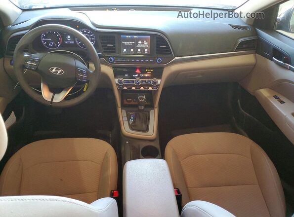 5NPD84LF4LH546227 2020 HYUNDAI ELANTRA Black წინა პანელის ხედი