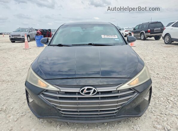 5NPD84LF4LH553002 2020 HYUNDAI ELANTRA Black წინა ხედი