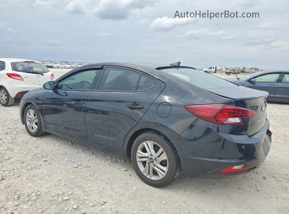 5NPD84LF4LH553002 2020 HYUNDAI ELANTRA Black უკანა მარცხენა