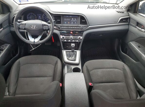 5NPD84LF4LH553002 2020 HYUNDAI ELANTRA Black წინა პანელის ხედი