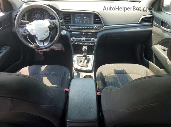 5NPD84LF4LH561682 2020 HYUNDAI ELANTRA White Widok deski rozdzielczej
