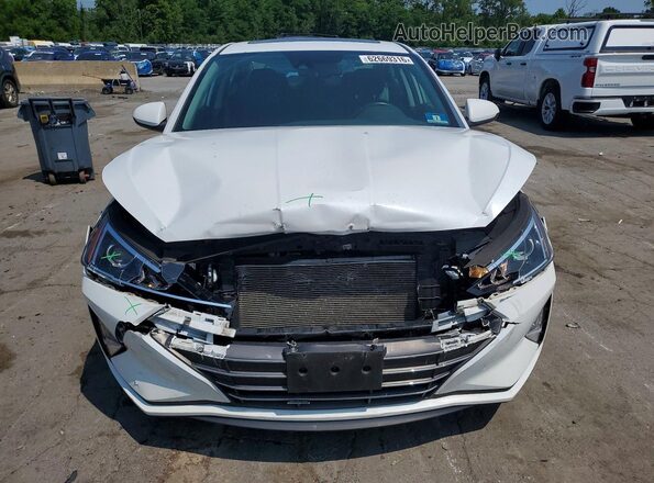 5NPD84LF4LH561682 2020 HYUNDAI ELANTRA White Widok z przodu