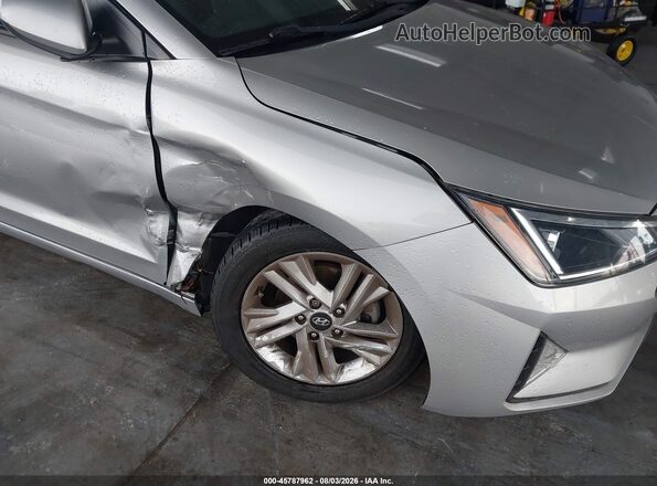 5NPD84LF4LH563707 2020 HYUNDAI ELANTRA Gray წინა ხედი