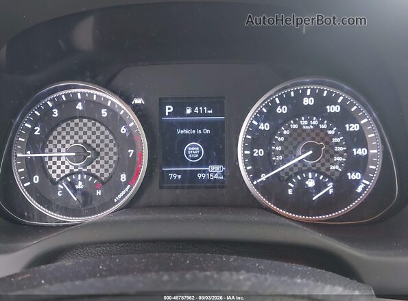 5NPD84LF4LH563707 2020 HYUNDAI ELANTRA Gray უკანა სავარძლების ხედი