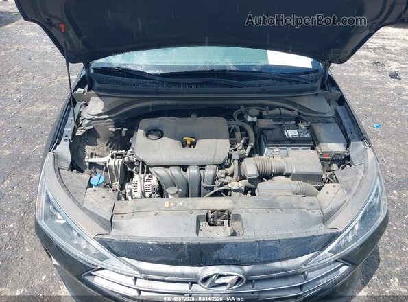 5NPD84LF4LH574240 2020 HYUNDAI ELANTRA Black Հետևի տեսք