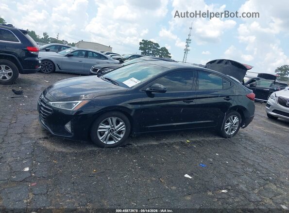 5NPD84LF4LH574240 2020 HYUNDAI ELANTRA Black Սալոնի 360 աստիճան տեսք