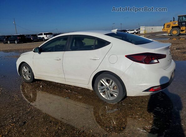 5NPD84LF4LH577607 2020 HYUNDAI ELANTRA White უკანა მარცხენა