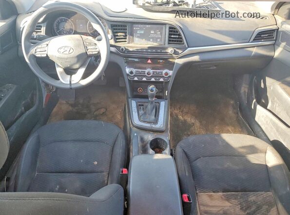 5NPD84LF4LH577607 2020 HYUNDAI ELANTRA White წინა პანელის ხედი