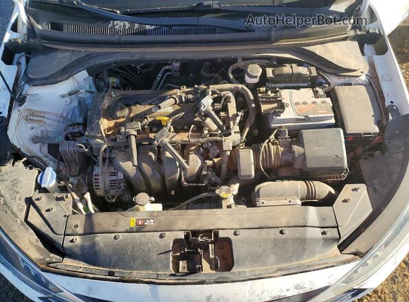 5NPD84LF4LH577607 2020 HYUNDAI ELANTRA White უკანა სალონის ხედი