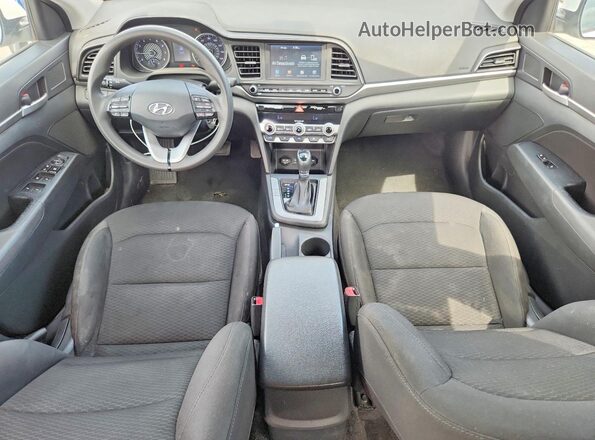 5NPD84LF4LH577820 2020 HYUNDAI ELANTRA White Սարքավորումների վահանակի տեսք