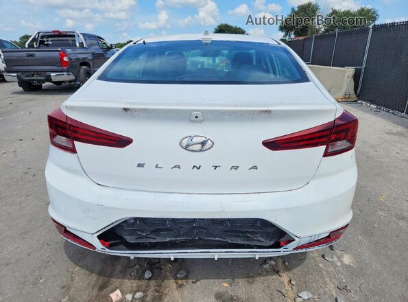 5NPD84LF4LH577820 2020 HYUNDAI ELANTRA White Սալոնի դիմացի տեսք