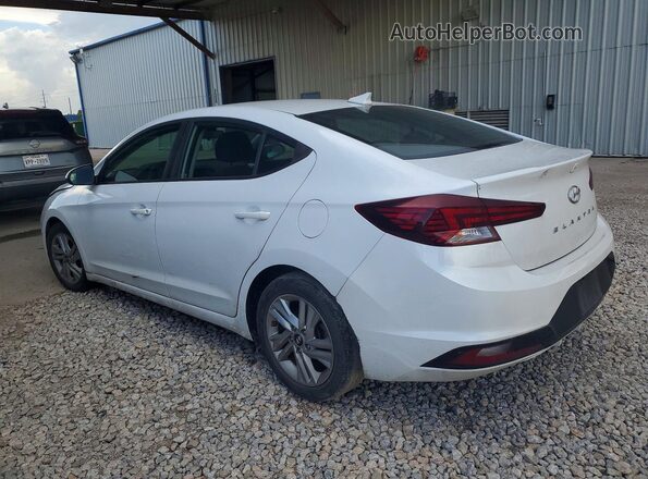 5NPD84LF4LH579910 2020 HYUNDAI ELANTRA White უკანა მარცხენა