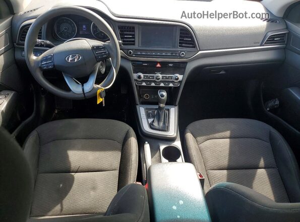 5NPD84LF4LH579910 2020 HYUNDAI ELANTRA White წინა პანელის ხედი