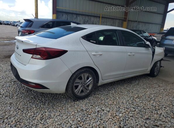 5NPD84LF4LH579910 2020 HYUNDAI ELANTRA White უკანა მარჯვენა