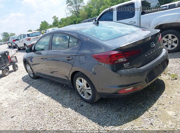5NPD84LF4LH581432 2020 HYUNDAI ELANTRA Gray Trasero izquierdo