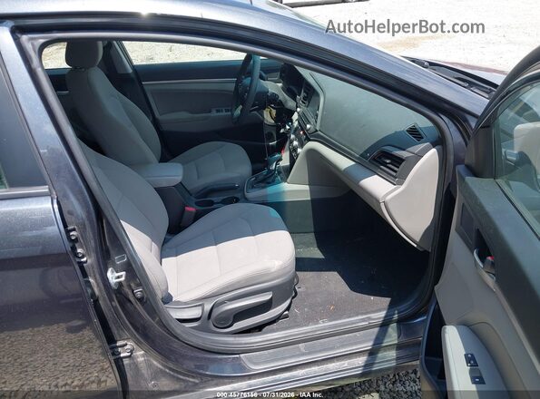 5NPD84LF4LH581432 2020 HYUNDAI ELANTRA Gray Vista interior delantera