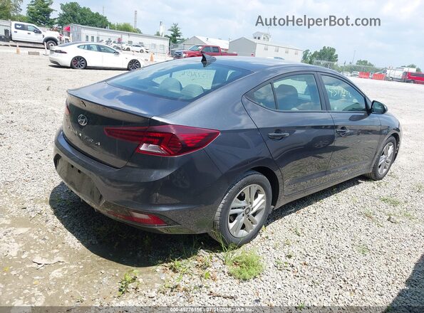 5NPD84LF4LH581432 2020 HYUNDAI ELANTRA Gray Trasero derecho