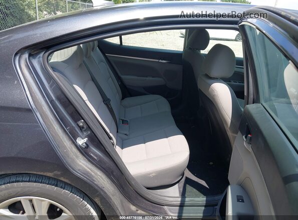 5NPD84LF4LH581432 2020 HYUNDAI ELANTRA Gray Vista de la etiqueta del VIN