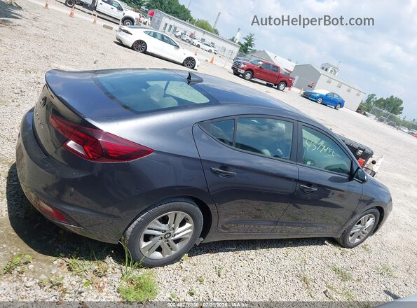 5NPD84LF4LH581432 2020 HYUNDAI ELANTRA Gray Vista interior trasera