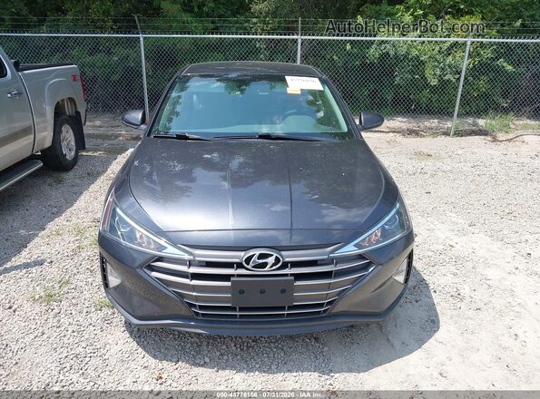 5NPD84LF4LH581432 2020 HYUNDAI ELANTRA Gray Vista del cuadro de instrumentos