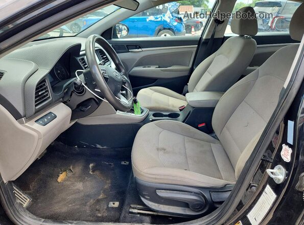 5NPD84LF4LH584041 2020 HYUNDAI ELANTRA Black Սալոնի դիմացի տեսք