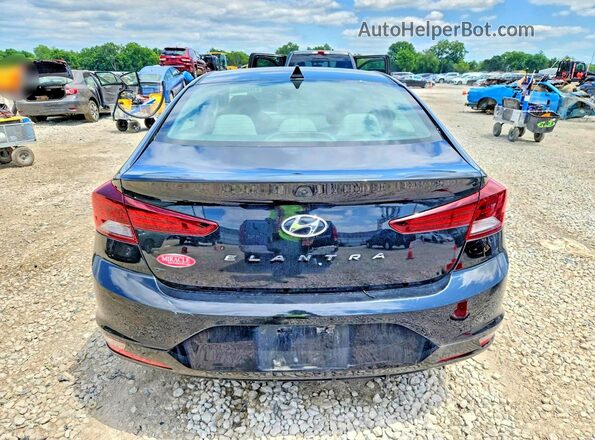 5NPD84LF4LH584041 2020 HYUNDAI ELANTRA Black Հետևի տեսք