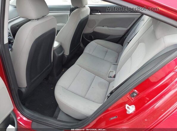 5NPD84LF4LH592785 2020 HYUNDAI ELANTRA Red Widok naklejki z numerem VIN