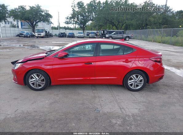 5NPD84LF4LH592785 2020 HYUNDAI ELANTRA Red Widok wnętrza 360 stopni