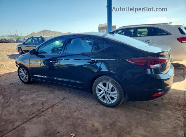 5NPD84LF4LH594956 2020 HYUNDAI ELANTRA Черный Задняя левая четверть