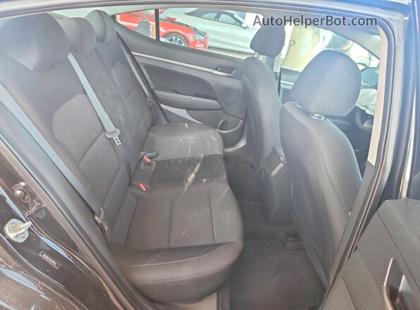 5NPD84LF4LH594956 2020 HYUNDAI ELANTRA Черный Вид задних сидений