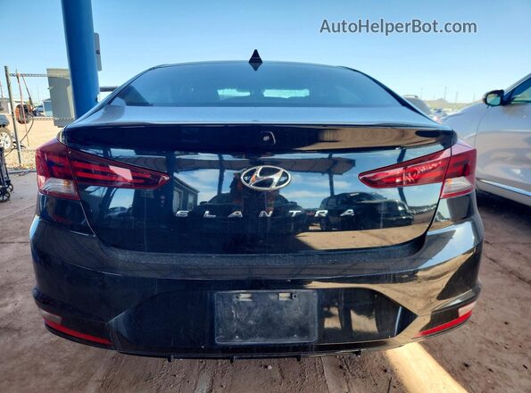 5NPD84LF4LH594956 2020 HYUNDAI ELANTRA Черный Вид сзади